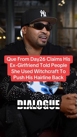 Que from Day26 says his ex-girlfriend is telling people that she used witchcraft to push his hairline back. (🎥 The Art Of Dialogue/YouTube) | The Art Of Dialogue