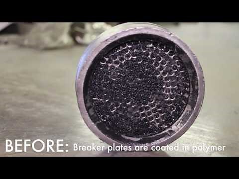 Industrial Breaker Plate Cleaning - Burn-Off Oven