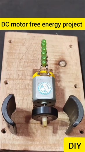 Amazing DC Motor Experiment with Magnet