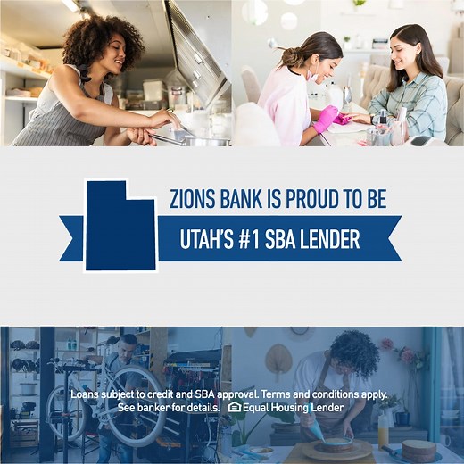 Your dream, our team. Take your business to new heights with Utah’s top SBA lender. | Zions Bank