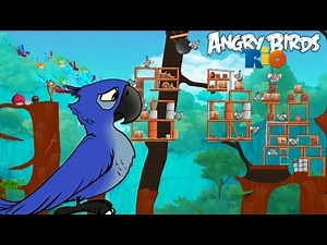 Angry Birds Rio - Rovio Entertainment Ltd 2 TIMBER TUMBLE Level 12-16