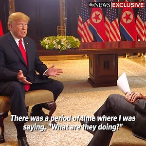 8.9K views · 62 reactions | President Trump to ABC News on whether North Korea will get rid of all its nuclear weapons: "It's de-nuking. I mean he's de-nuking the whole place, and he's gonna start very quickly. I think he's going to start now." | WCPO 9 | Facebook