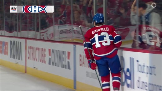 STAY HOT, GOAL CAUFIELD ‼️ 📺: Senators 🆚 Canadiens live on SN1 📲: Stream on Sportsnet | Sportsnet