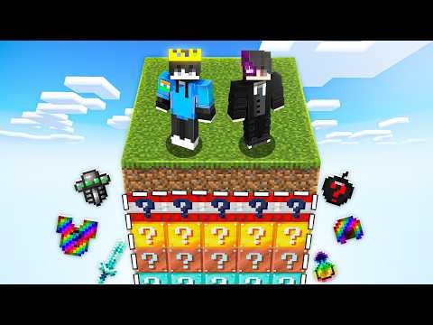 Can We Beat Minecraft on ONE Lucky Chunk?