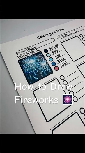 How to Draw Fireworks #fireworkdrawing #drawing #howtocolor #howtodraw #coloringforkids #coloringfun