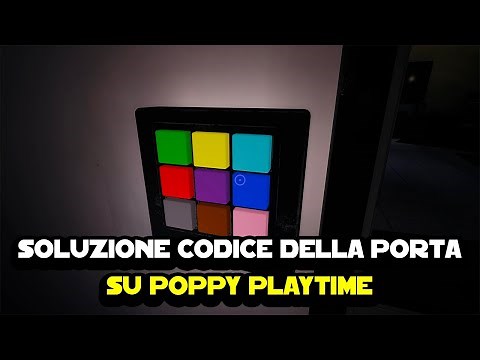 Soluzione codice della porta su Poppy Playtime