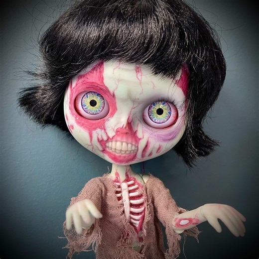 @i.zombiezzz on insta 🧟#fypシ #mlp #ootd #zombie #makeup