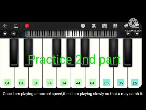 Learn to play Birthday Song on keyboard, step by step explanation.