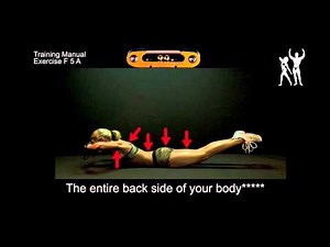 Isokinator Body Shaping - F5A female exercise for toning entire back muscles