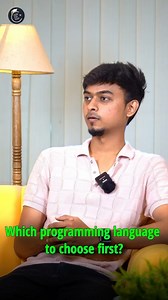 578K views · 306 reactions | Thinking about which programming language to start with? So here, I share my advice on choosing the right language for your first step into programming. Tune in to hear my take on the best path for beginners and how you can kickstart your coding journey. #tech #fullstack #fullstackdeveloper | Error Makes Clever | Facebook