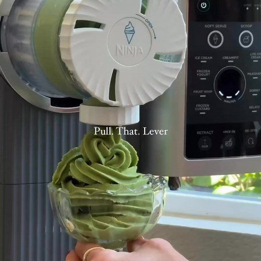 Make your soft serve dreams come true...all you have to do is pull the lever! Ninja® CREAMi® Scoop & Swirl epicness. | Ninja Kitchen