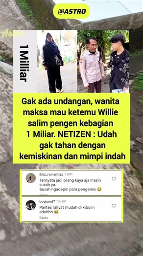 buset satu milyar buat apaan itu gede amat😂 #shorts