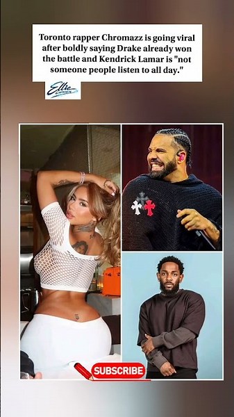 TORONTO RAPPER CHROMAZZ SAYS DRAKE ALREADY WON 👀🔥