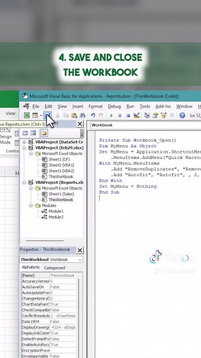 Did you know you can customize your right-click menu using VBA? 🖱️