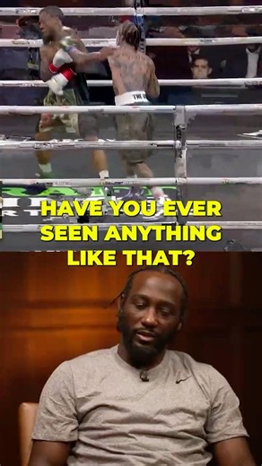 Terence Crawford I'VE NEVER SEEN ANYTHING LIKE THAT BEFORE