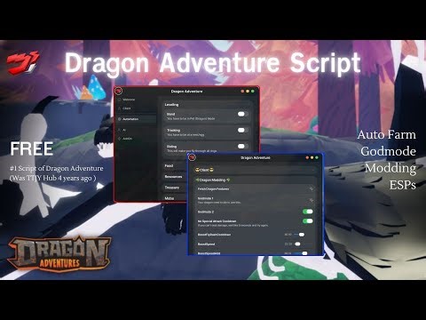 [NEW] |🔥Dragon Adventure Script🔥| Godmode, Auto Farm, Lunar New Year Event, Modding, More...