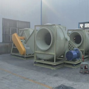 [Hot Item] Vocs Exhaust Gas Treatment Fans, FRP Corrosion-Resistant Centrifugal Fans for Chemical Plants/Waste Incineration Plants