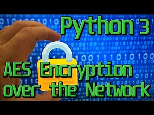 Encrypted Data over Network in Python 3 (pyAesCrypt)