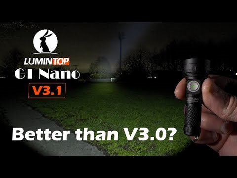 LUMINTOP GT Nano V3.1 - Long range keychain light!
