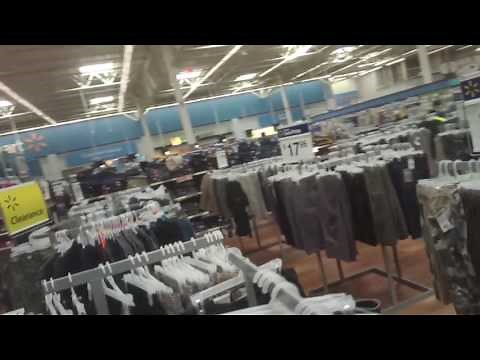 Shopping Inside Walmart - Elyria, Ohio