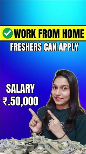 Part Time Job At Home 🔥 | Hindi WFH Jobs | Jobs #shortsfeed #shorts