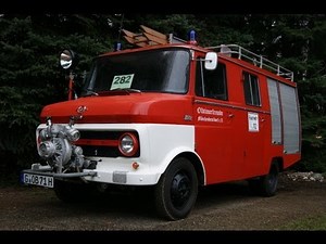 OPEL BLITZ FEUERWEHR FIRE OLDTIMER DIESEL ZIEGLER Pumpe CLASSIC TRUCK