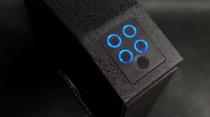 Gun Safe for Handgun, with Fingerprint, PIN Code, Key Access