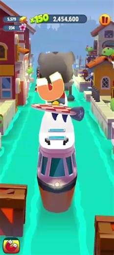 Talking Tom Gold Run Gameplay Talking Tom -6