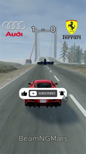 Audi RS7 VS Ferrari F8 - Final Round | BeamNG.Drive