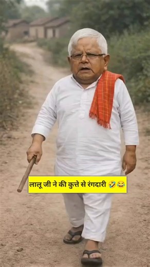 लालू जी ने की कुता से रंगदारी #funny #thetharpuns #comedy #lalu