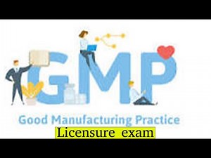 Good manufacturing practice | Industrial pharmacy |
