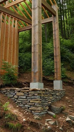 78 Tiny Cabin on a Forest Slope