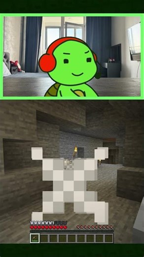 Mikey Pranked JJ as Skeleton - MAIZEN Minecraft Animation #shorts