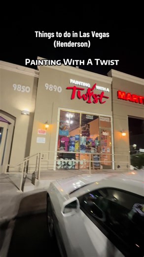 This weekend on: Exploring Vegas and Finding things to do! We went to Painting With a Twist in Henderson. We had so much fun and got to do something out of the norm. We are always seeking things to do in Las Vegas so it was so good to learn about this place. Painting with a twist hosts so many different types of events for all ages and all skill levels, there is literally something for everyone to enjoy. At their location you can do things like painting, candle making, crocheting, and so much mo