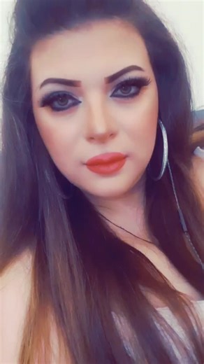 Iraqi Beauty: Close-Up of Long Dark Hair and Style