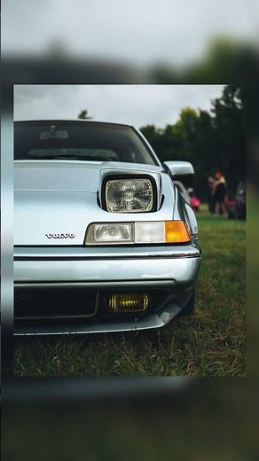 AVANT APRÈS Volvo 480 Turbo