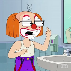 Clowning around is no joke. Watch Steve practice his bit Monday at 10/9c only on TBS Network. | American Dad