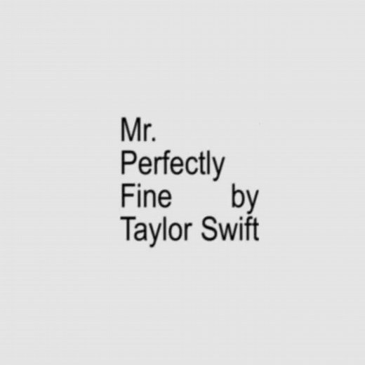 Mr. Perfectly Fine Lyrics – Taylor Swift (Fearless Taylor’s Version)