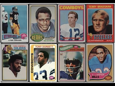 The 15 Most Valuable Football Rookie Cards of the 1970s
