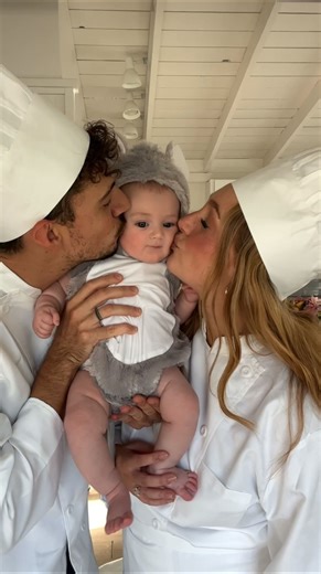 erika alaina🍒 on Instagram: "the cutest lil chef 🐭 . . . . . #babycostume #ratatoullie #fall #fallaesthetic #familycostume #babyboy #firsttimemom #firsttimeparents"