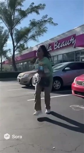 Women stealing from beauty supply store chased by owner