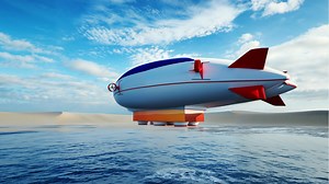 Hybrid Sky Yacht Sets Sail On Water Before Taking Flight In The Air