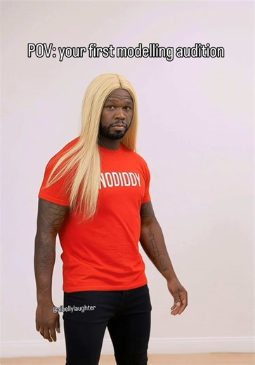 50cent goes to his first modelling audition. How did he do? #50cent #models #topmodels #viral #fyp