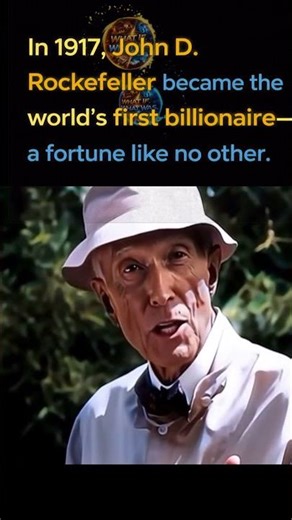 The First Billionaire in History: John D. Rockefeller