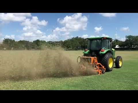SISIS Veemo HD Scarifier in action
