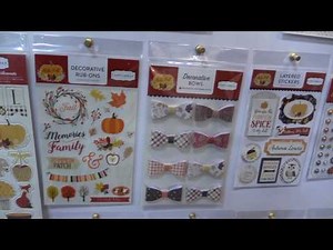 Hello Fall Collection by Carta Bella | Mixed Media Event 2017