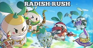 Radish Rush - Trở thành chiến binh cà rốt và chinh phục cuộc phiêu lưu