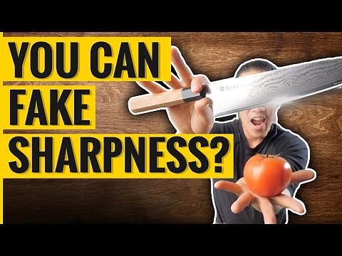 The Biggest Knife Sharpening Scam