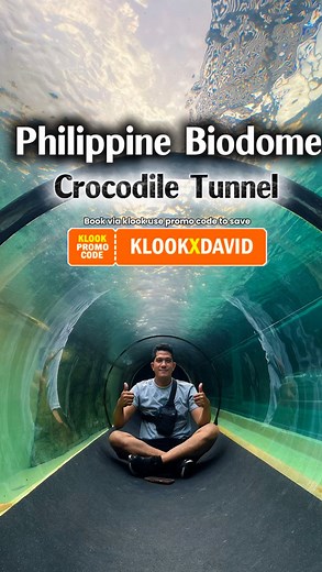 Walk through the ultimate predator’s lair 🐊✨! Just you, glass walls, and these jaw-some crocs lurking inches away Philippine Biodome 📍located behind the Quirino Grandstand, Luneta, Ermita, Manila - beside Manila Ocean Park. if you’re planning to go here, you can book via klook and use our exclusive promo code to save even more! Klook promo code: KLOOKXDAVID Book now https://www.klook.com/activity/138517-philippine-biodome-ticket-in-manila/ 1. Rizal Park (Luneta) - Just beside the Biodome. 2. N