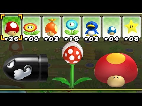 What happens when Different Characters uses Mario's Power-Ups?